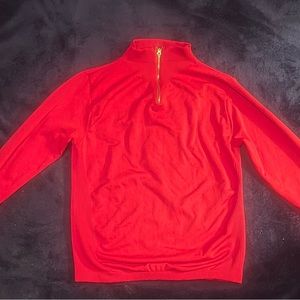 Women’s size l/xl red pull over sweater